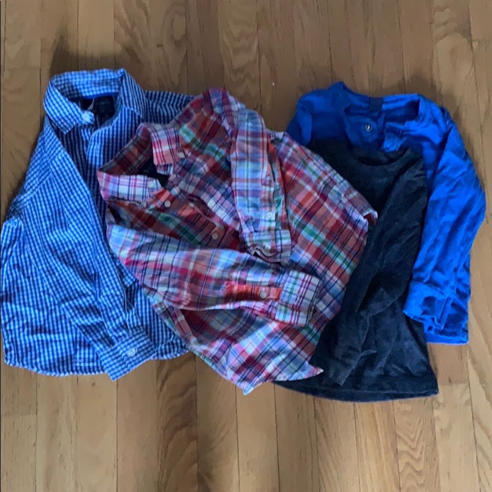 4 boys 3t shirts RL Nautica, Gap, Tucker + Tate